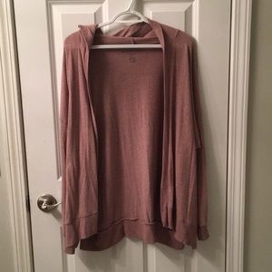American eagle mauve cardigan